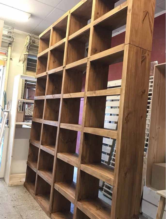 Biblioteca modelo 05 de Mueblería Longhi